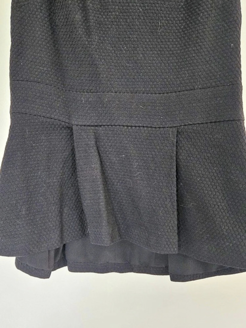 Ted Baker Ruffle Sleeve Mini Dress in Black Size 2 - Picture 4 of 6